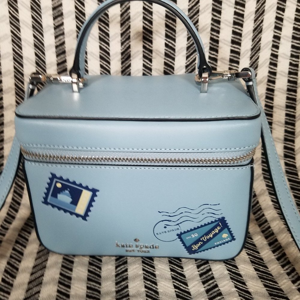 Kate Spade Trunk Crossbody Off the Grid FreshWater - Picture 13 of 14